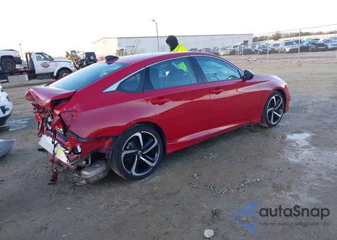 2021 Honda Accord Sport Special Edition из США, поврежденный, VIN 1HGCV1F43MA061035